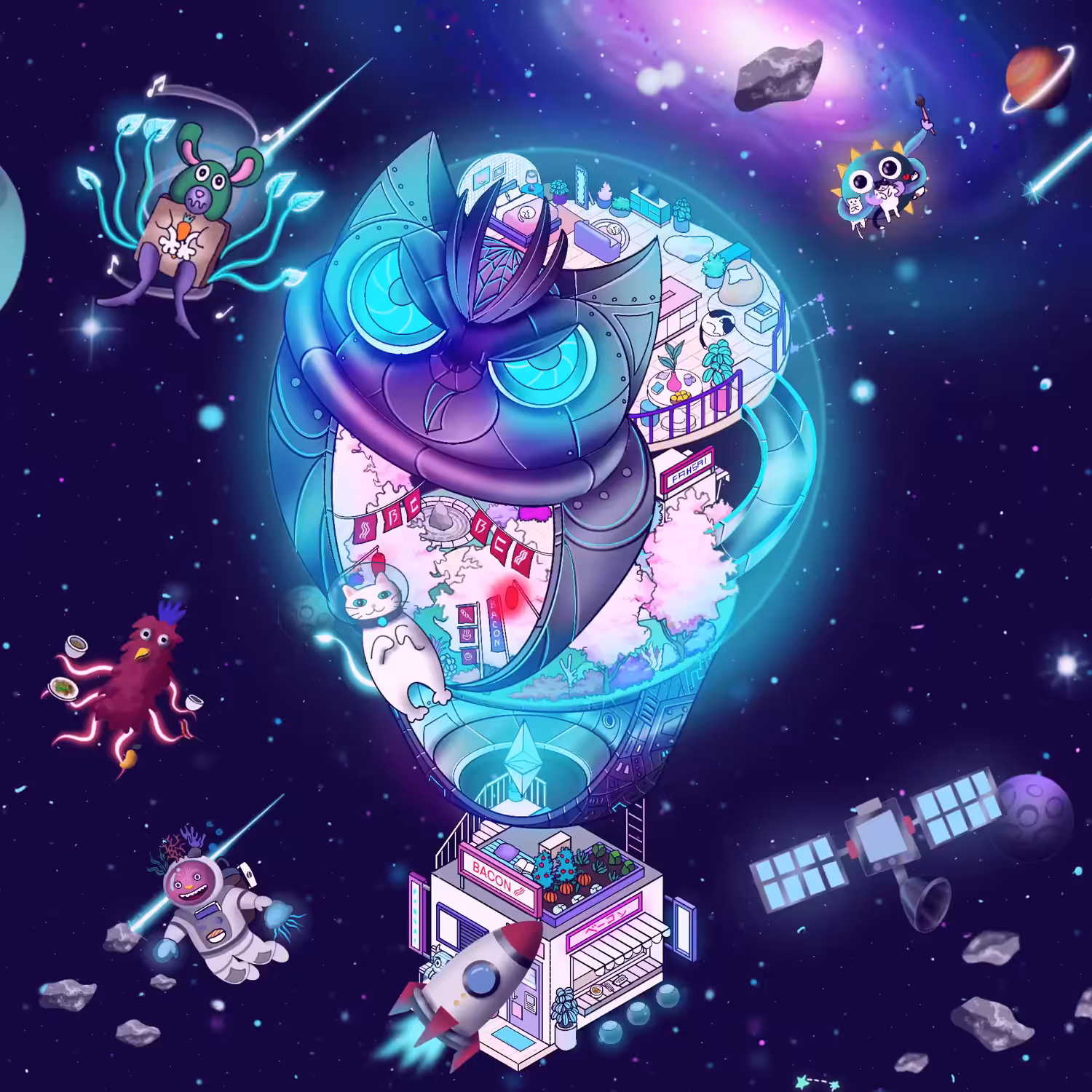 Lost in the galaxy