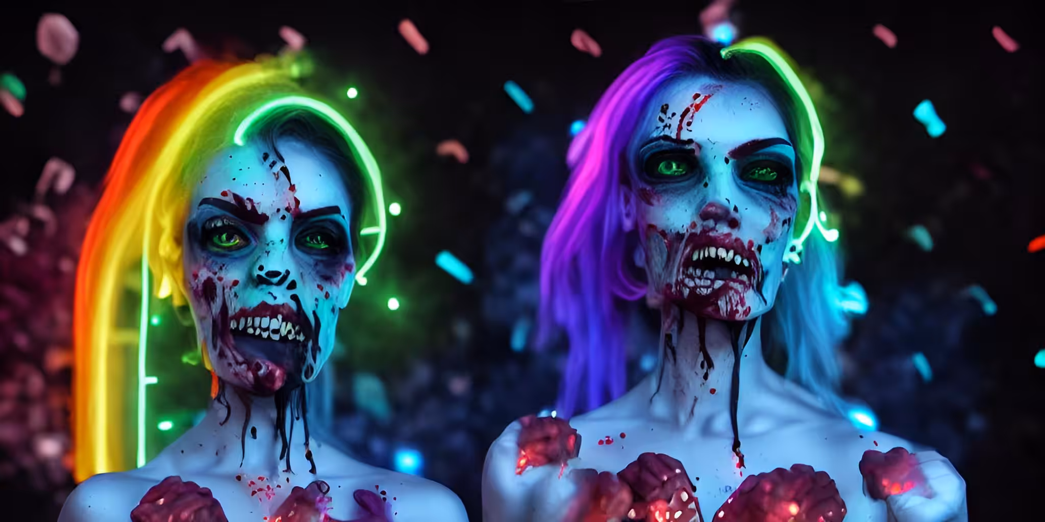 Zombiefied Girlz Night Out - by @Numbered48 