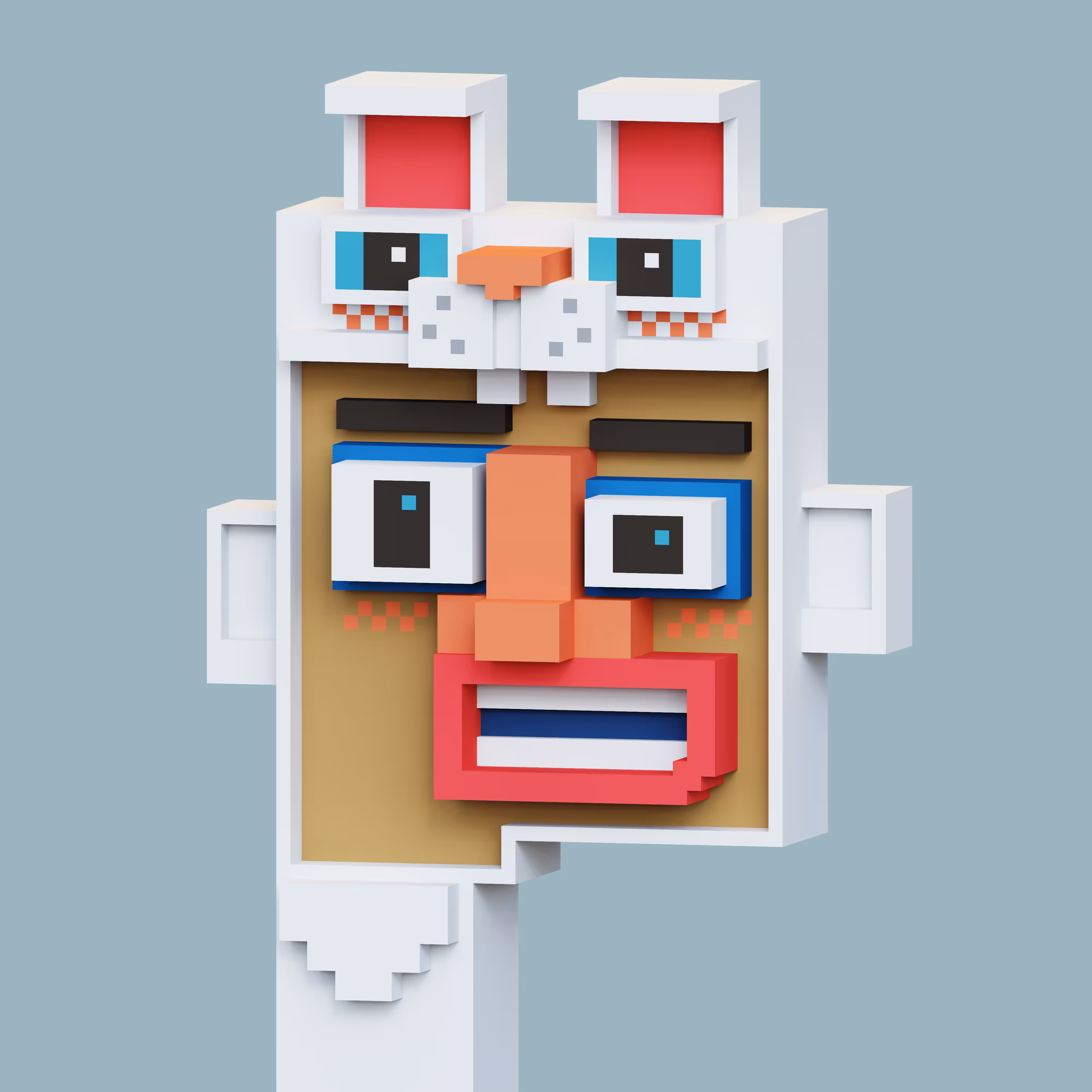 Pop Cubism Voxel 55
