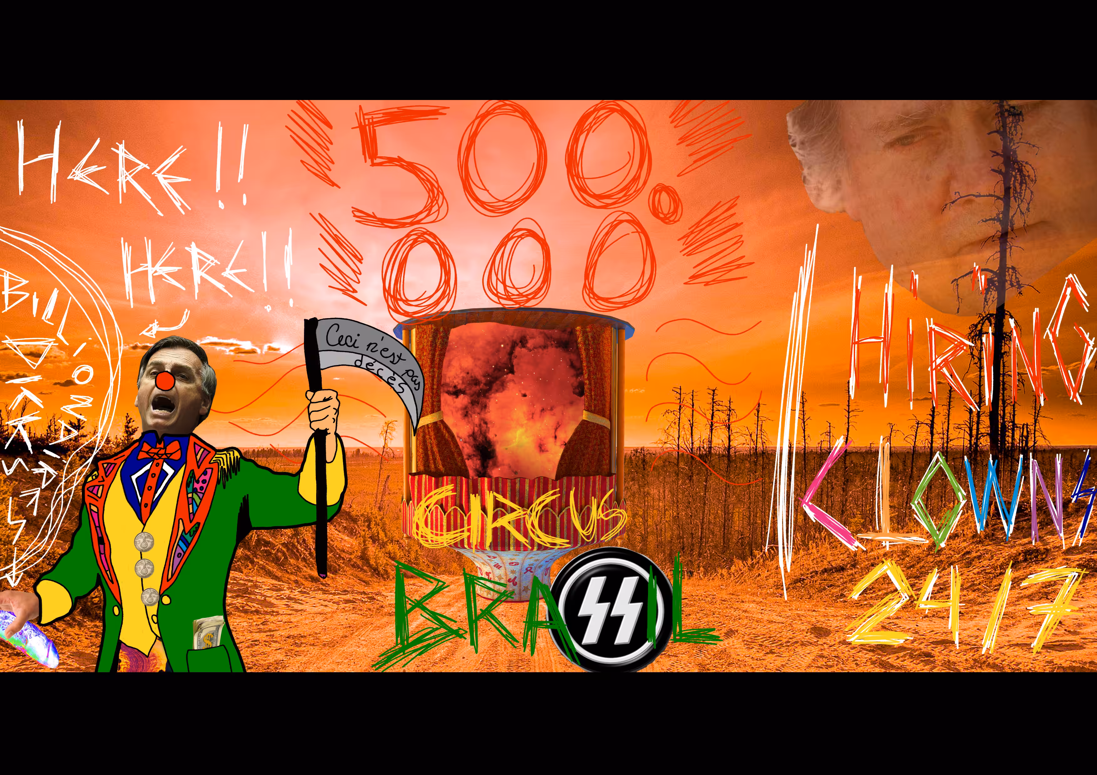 Welcome to the 500.000 circus.