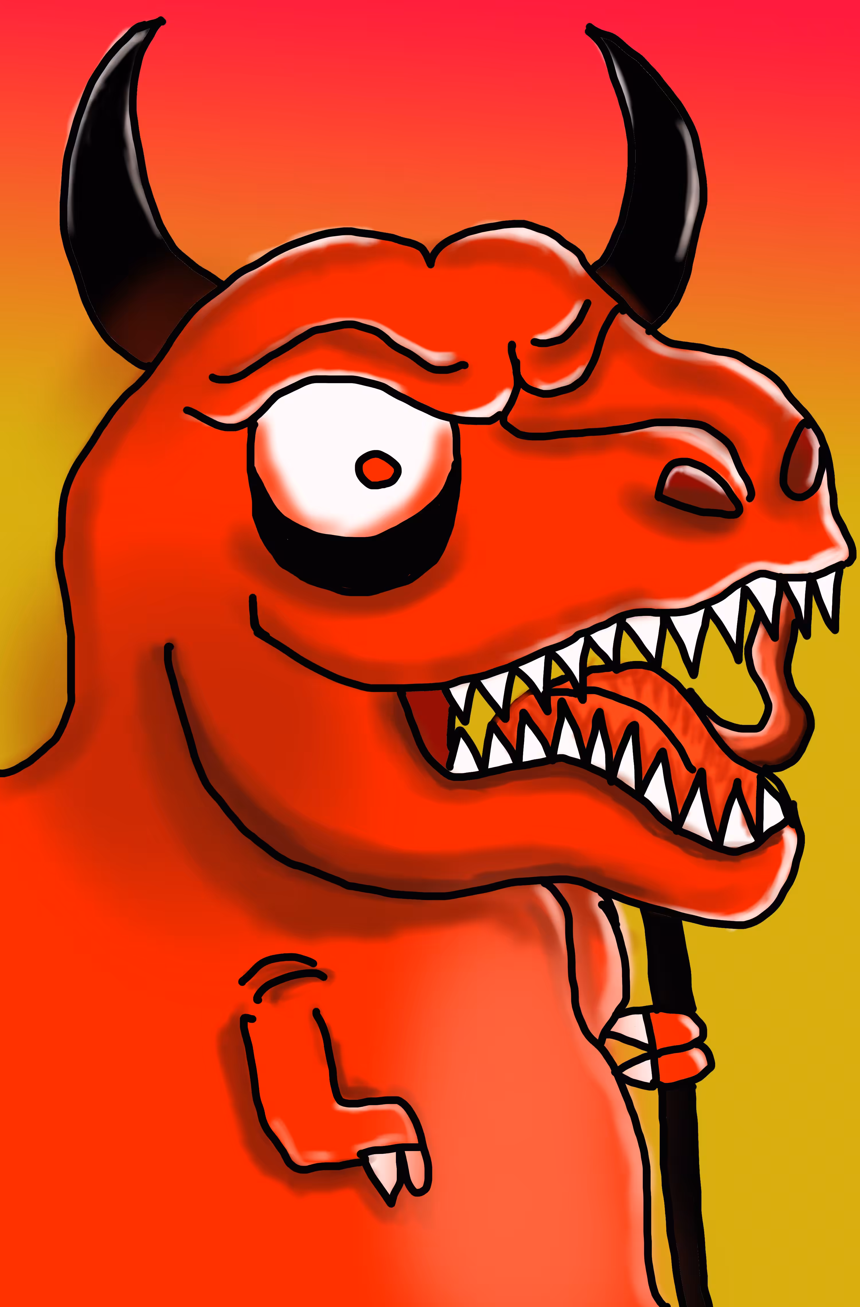 silly trex No.#9 I'm Dave