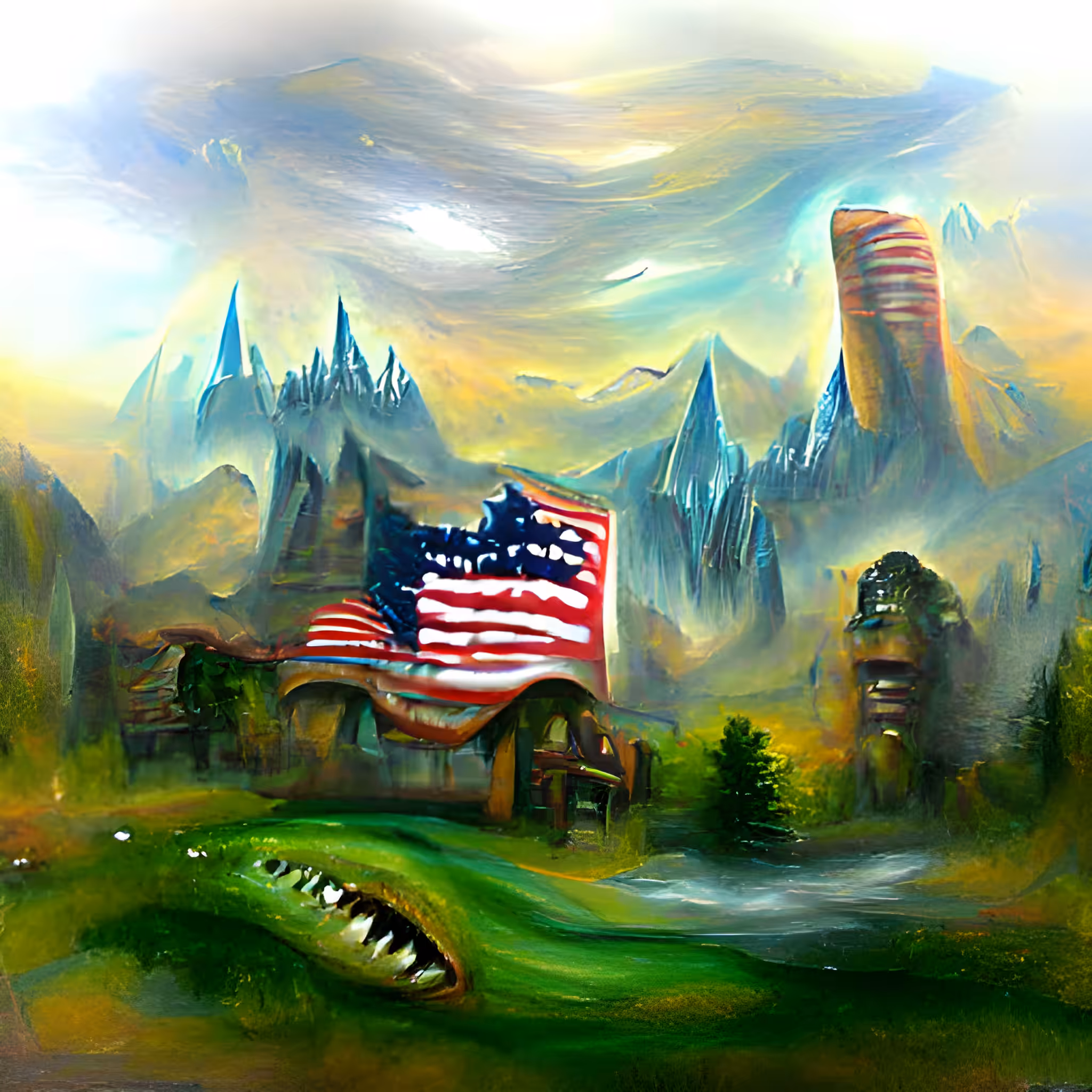 America - Mountains, Plains and the Sea