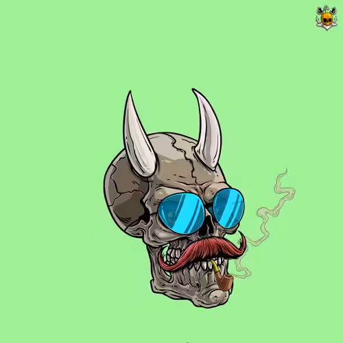 Crypto Skull Head #29