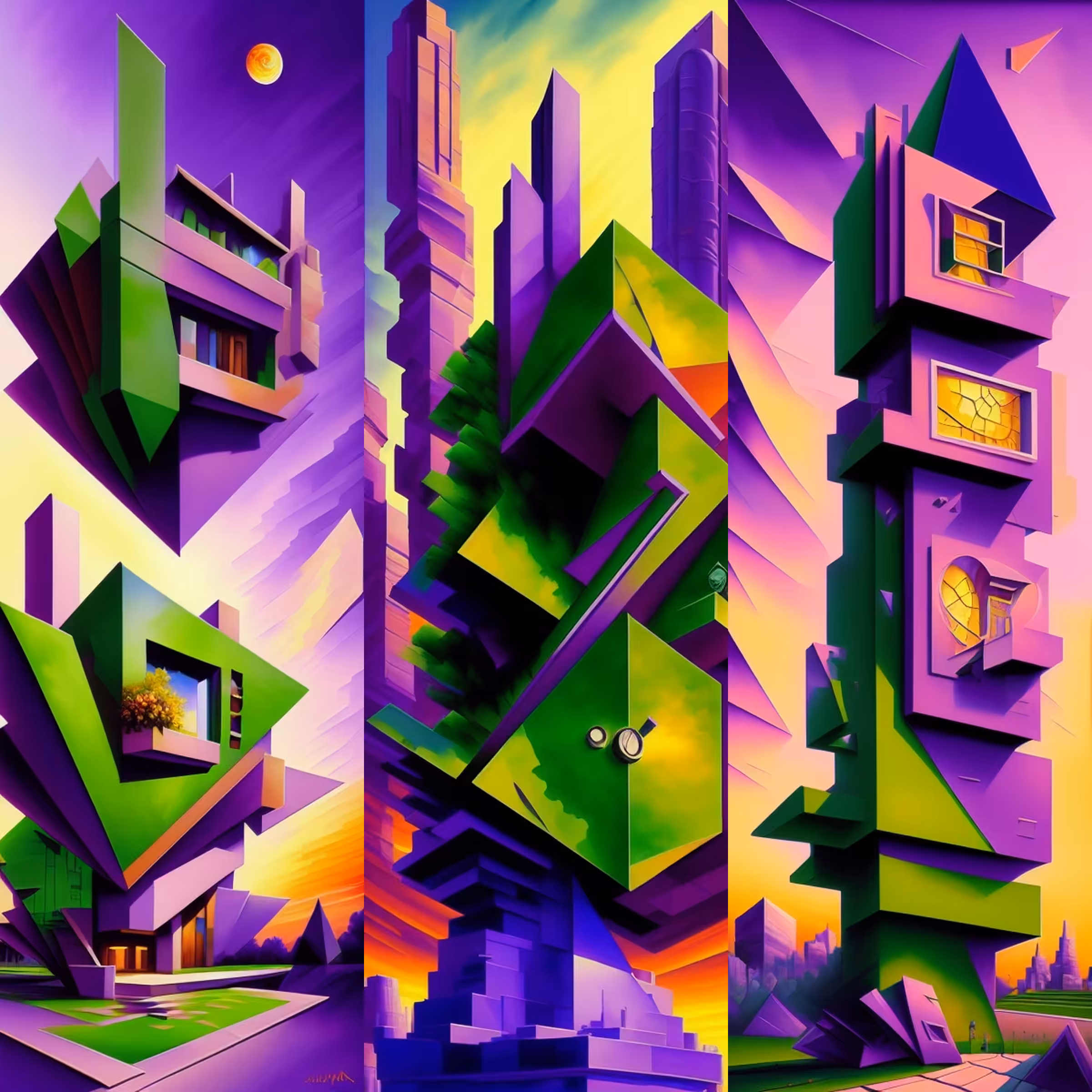 Purple City #1
