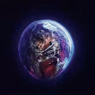 Perfect Abstract Art Polygon: Ive lost it on the moon 