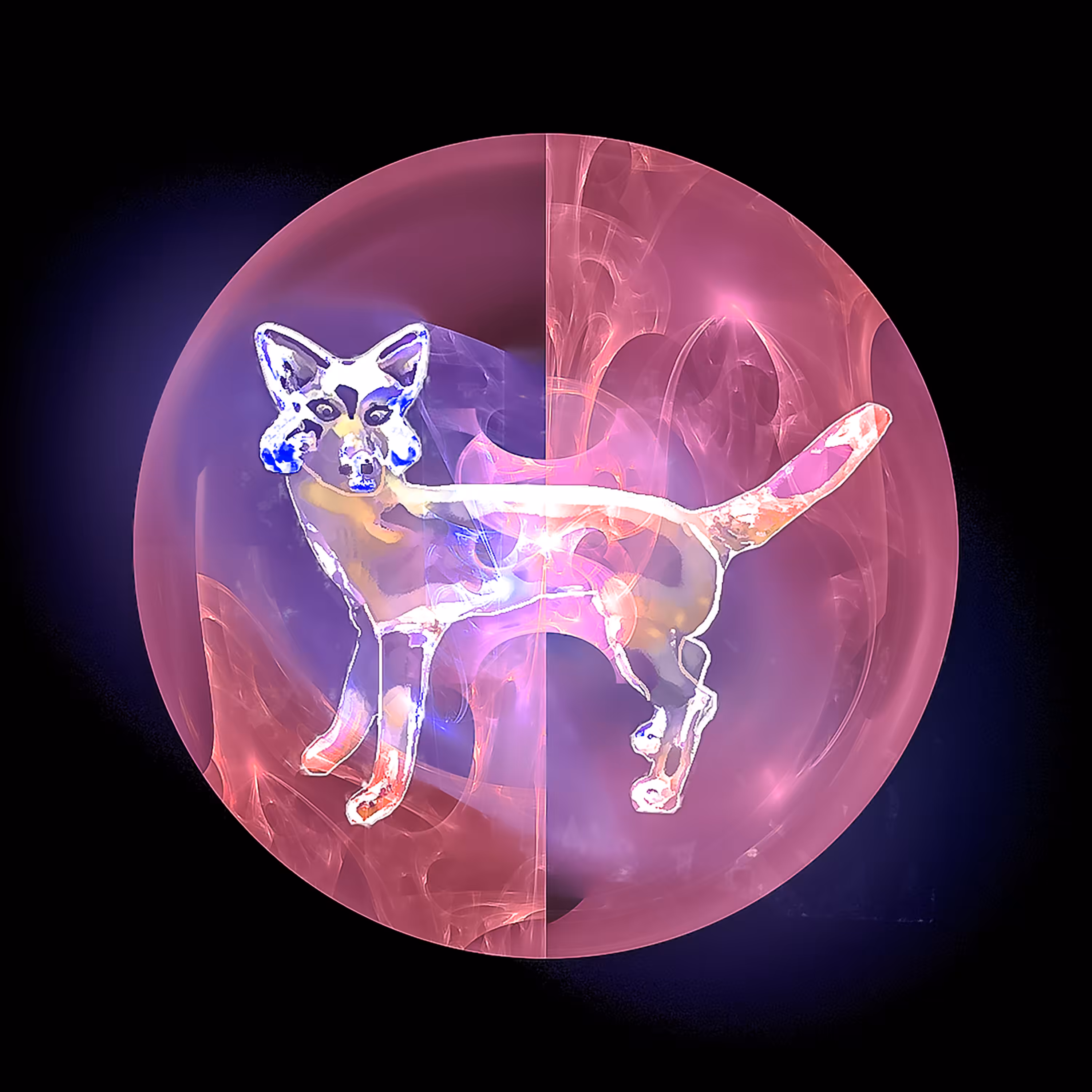 White Fire Fox