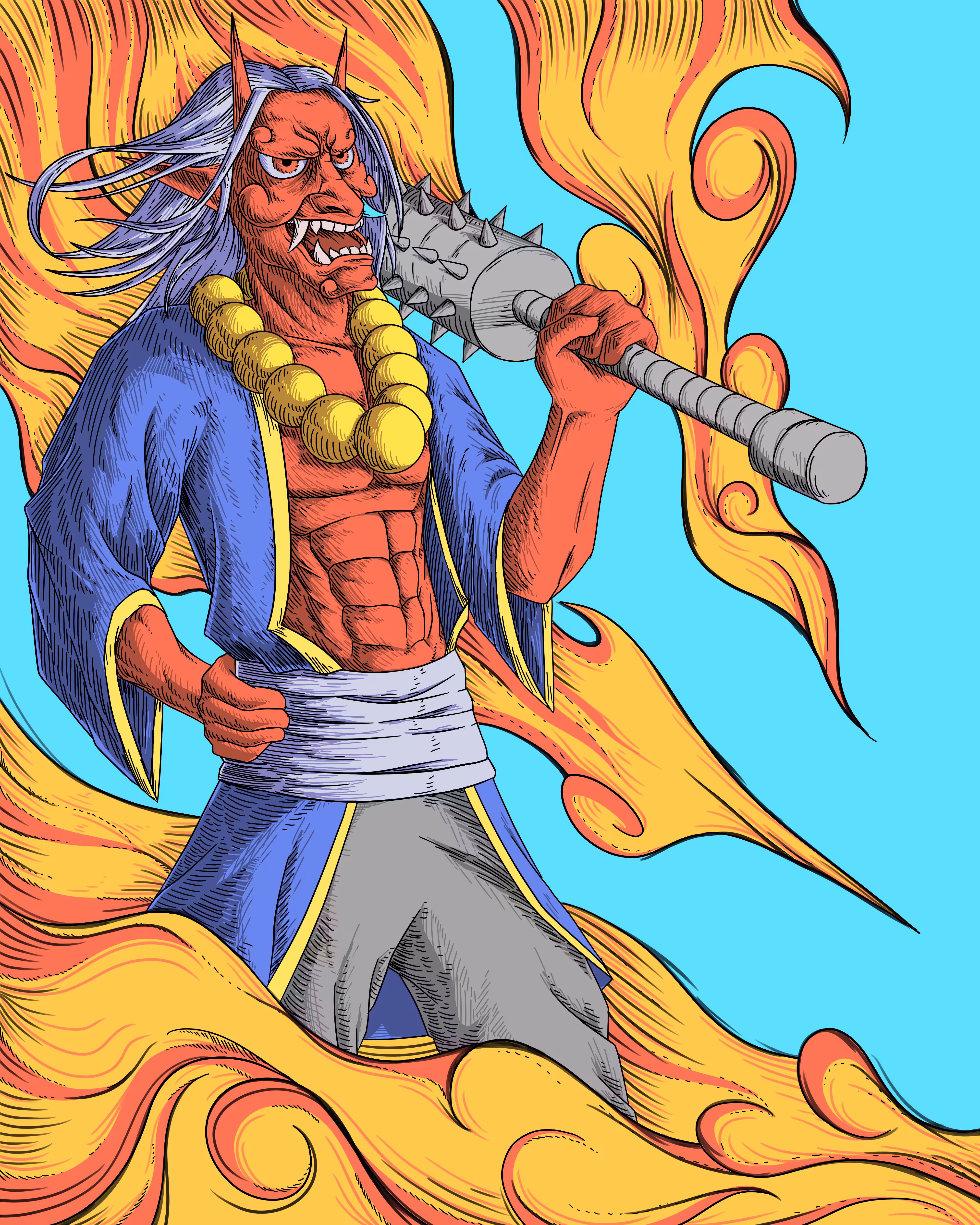 Sentou Mode Oni!