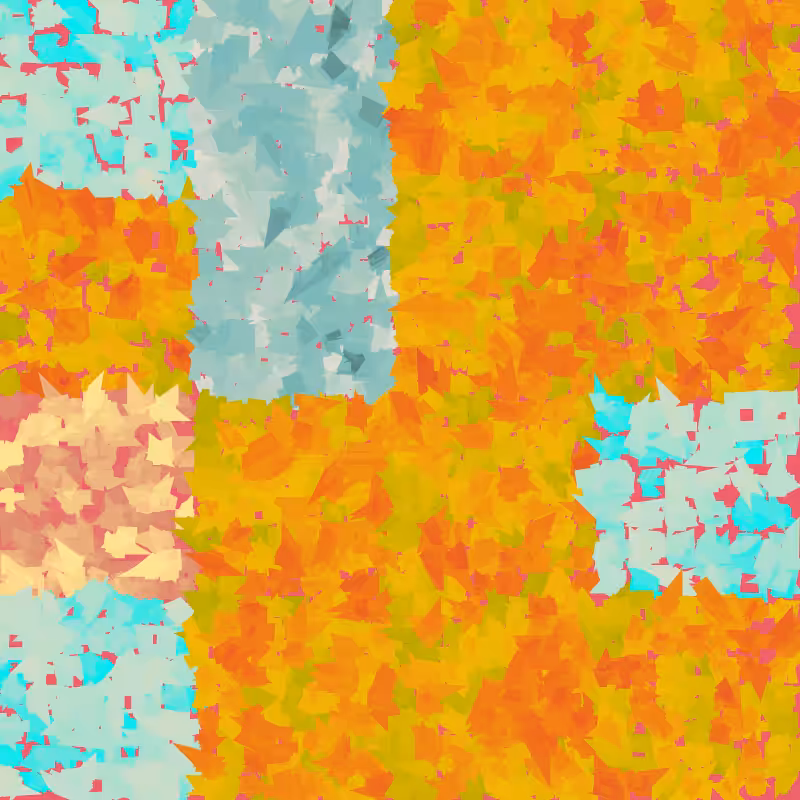 Watercolor Grid #11