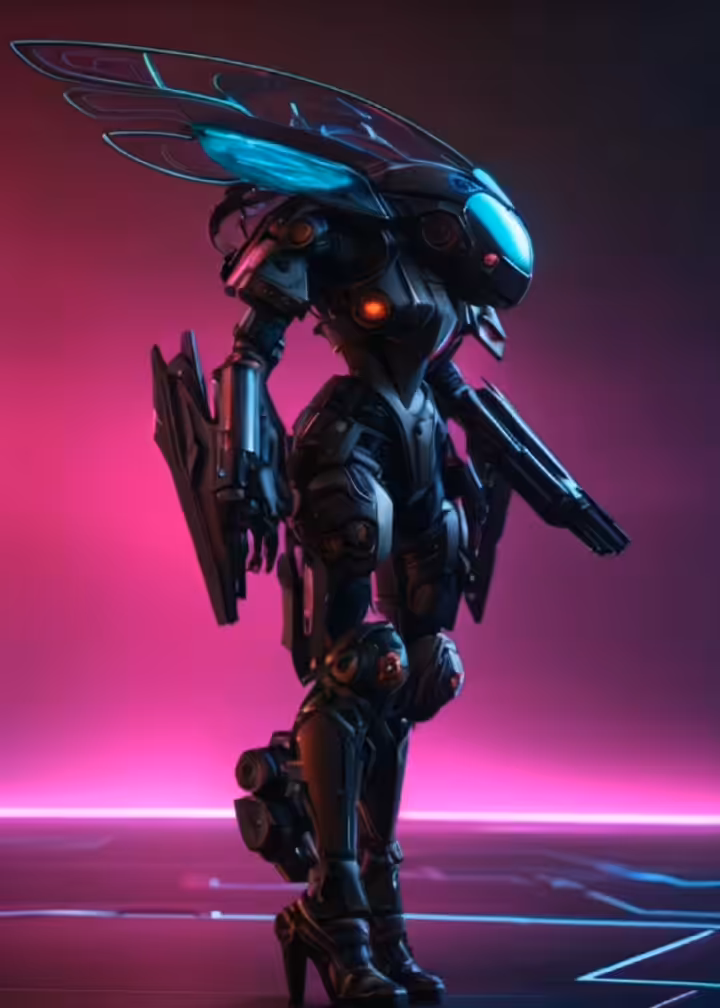 Mutatio Cyberfly Caroline- (XCOPYxNeonGlitch86) 