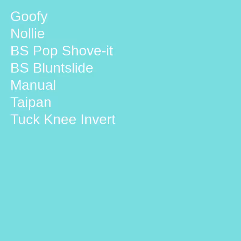 Tricks (for Skaters) #12
