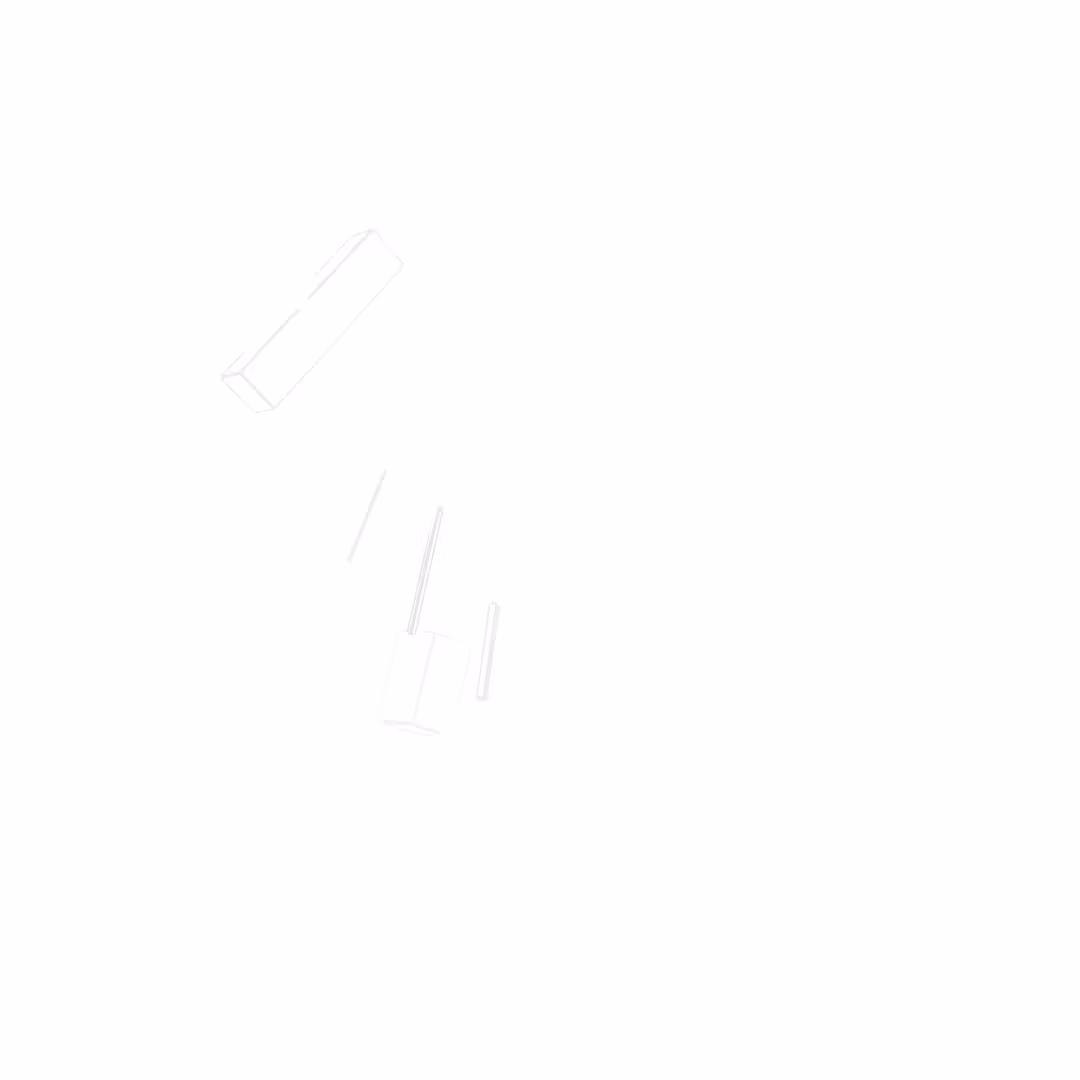 Cubes Blancs sur Fond Blanc #3