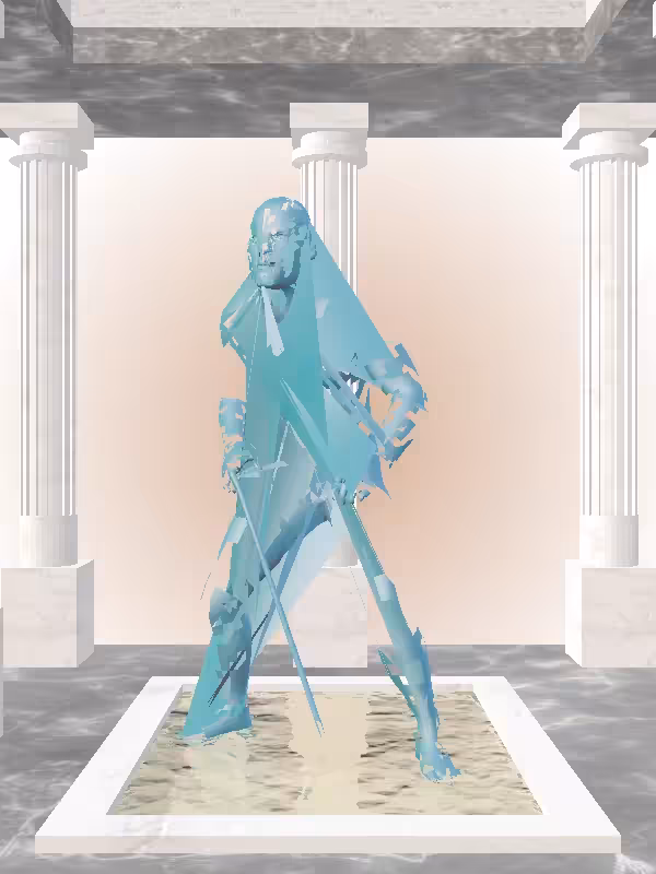 HeavenComputer: The Kicking Aqua Green Man #7768