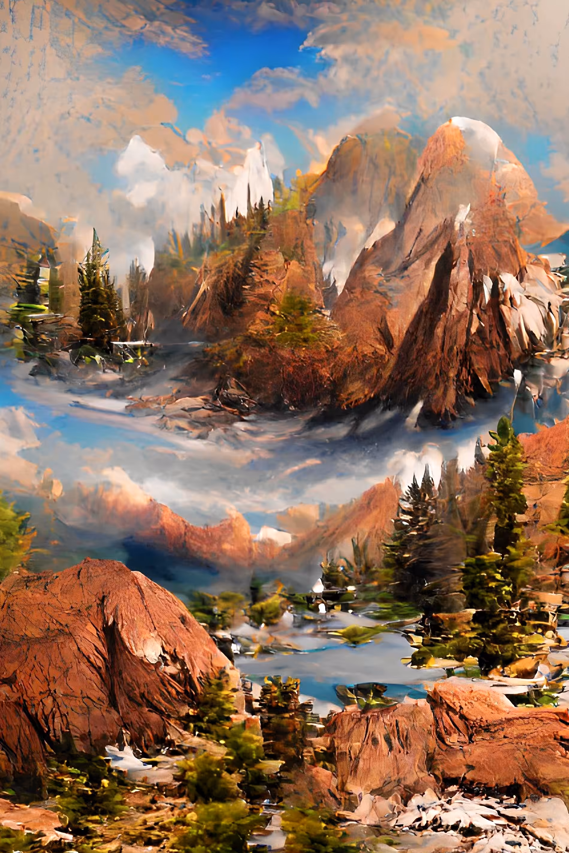 AI Series - Mountain Majesty