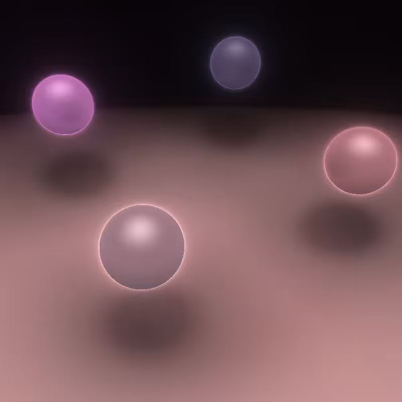 Audioreactive Shiny Spheres #11