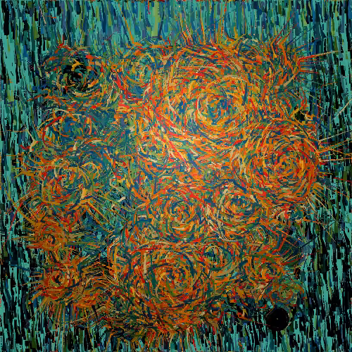 Polluted Sunflowers #25