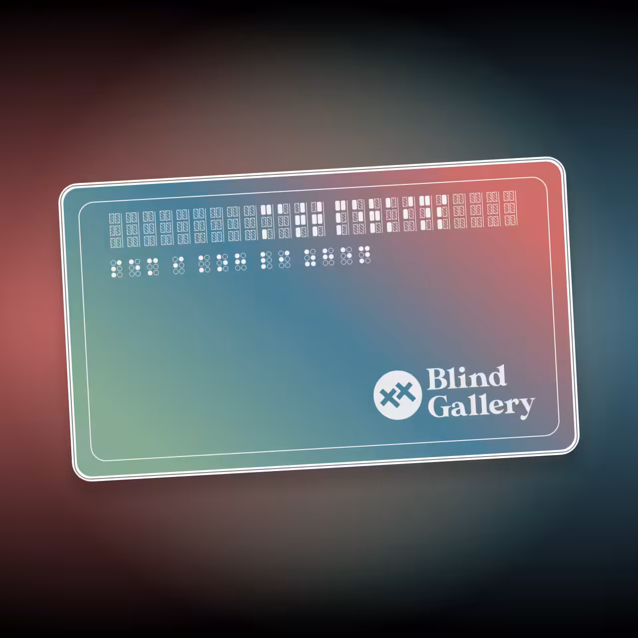 Blind Gallery Club Membership #236