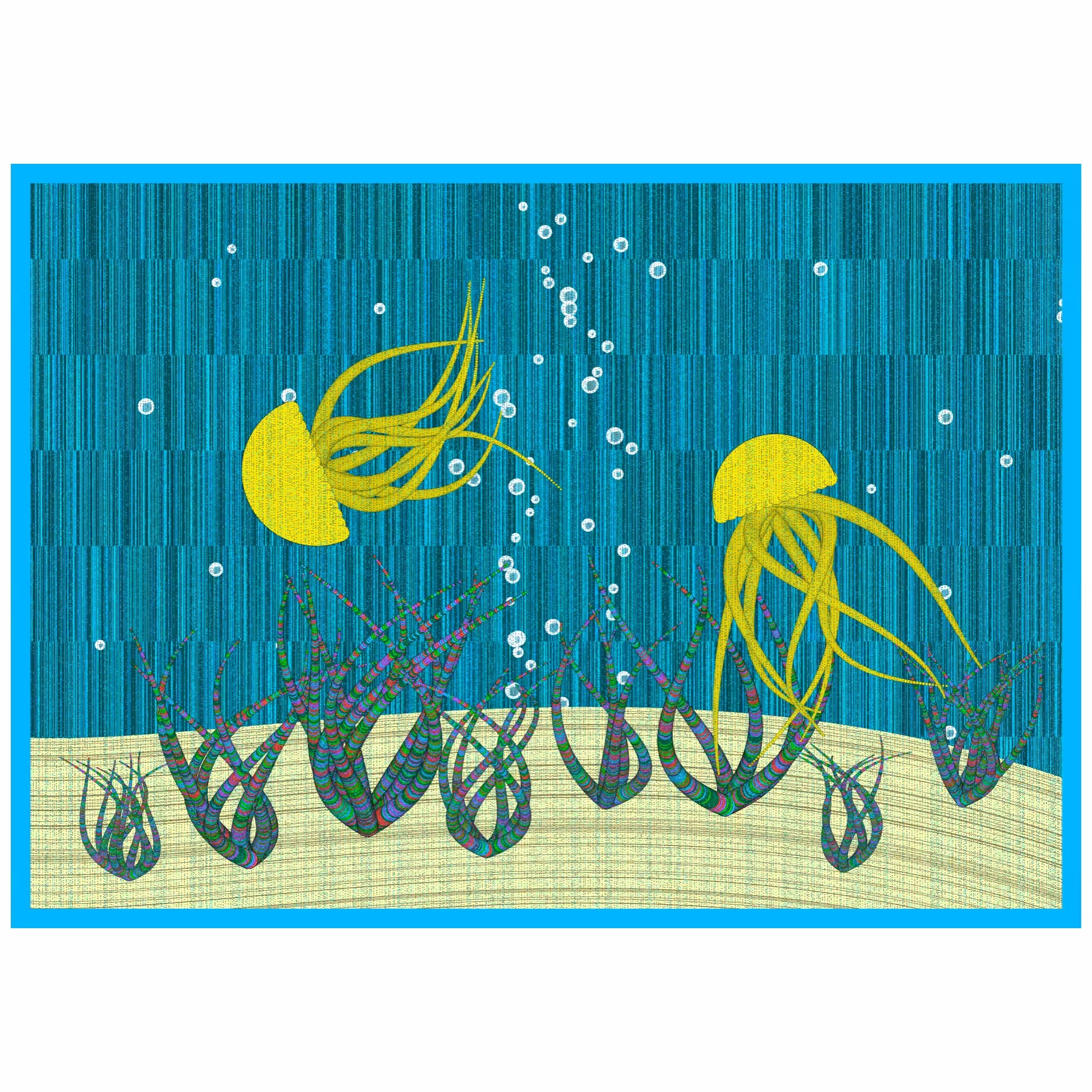 Bézier Aquarium 🦑 #108