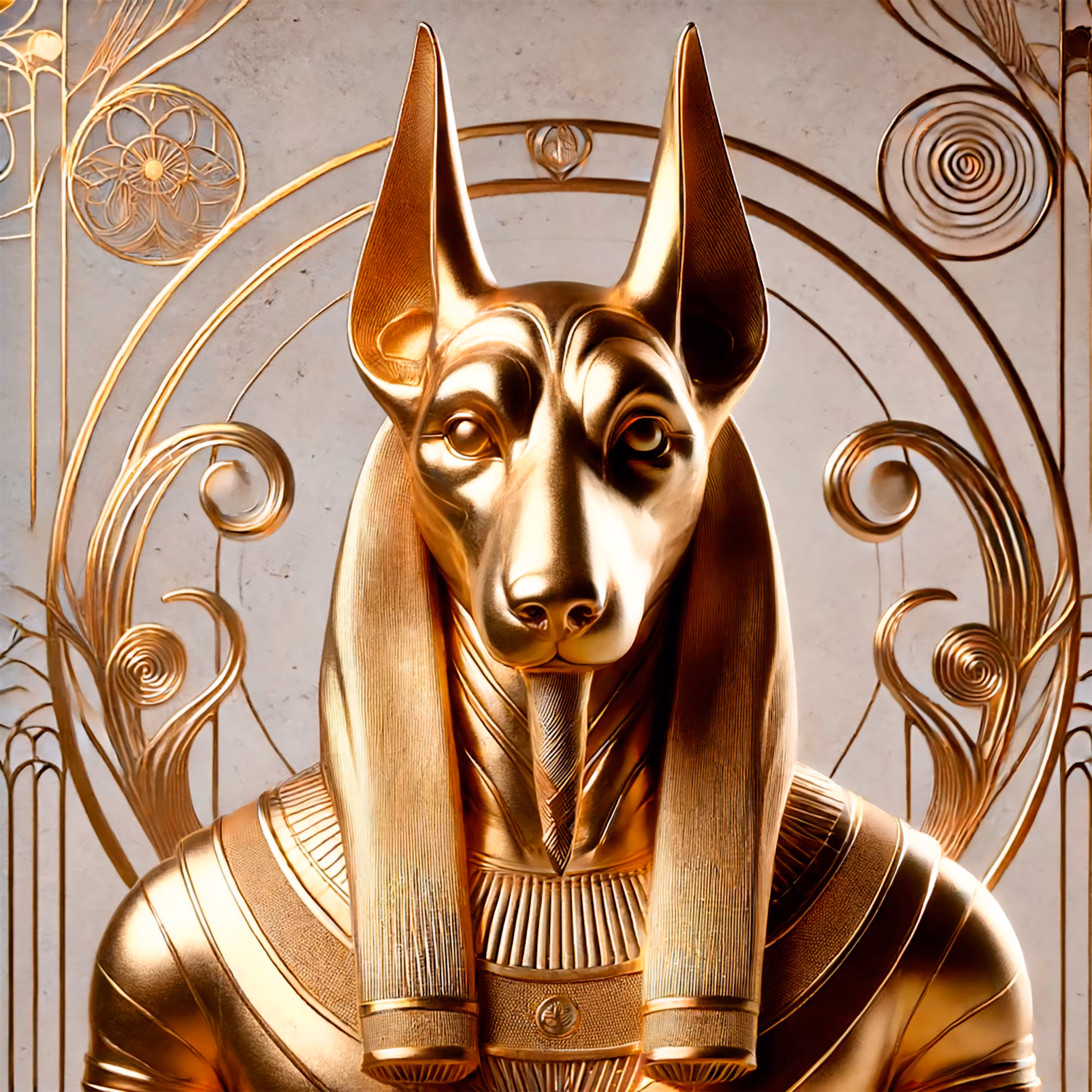 Alchemy Nouveau -Anubis Guardian of the Afterlife