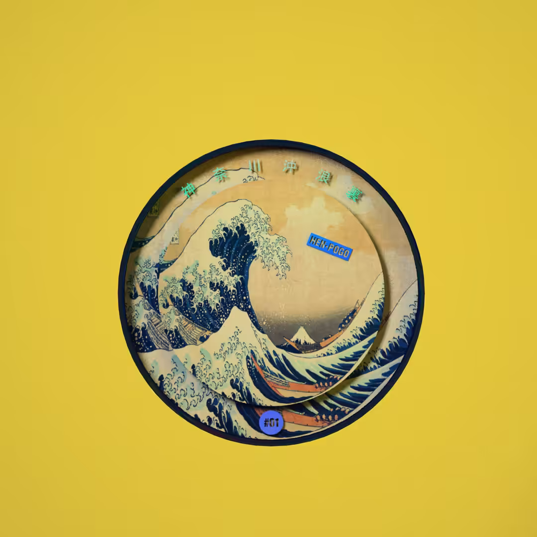 POGO SLAMMER: Hokusai #01