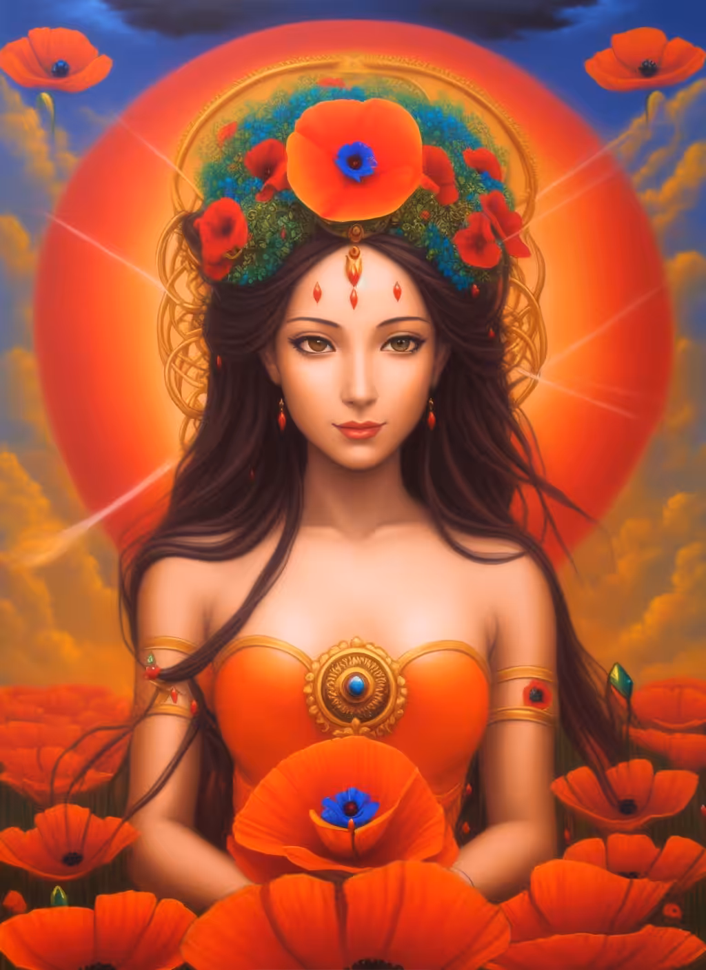 Poppy Goddess №3