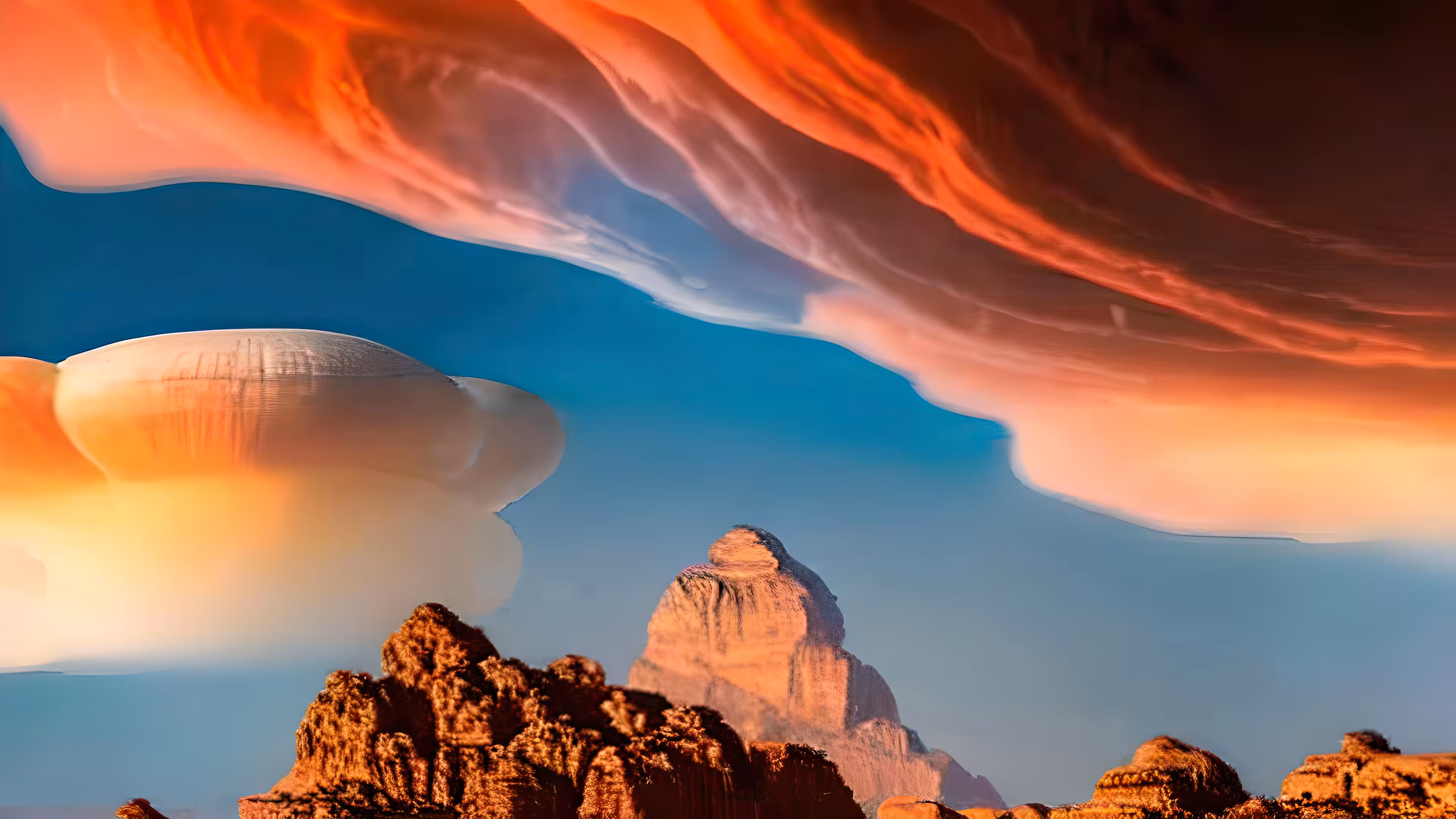 Simulation Number 89: Colored Clouds