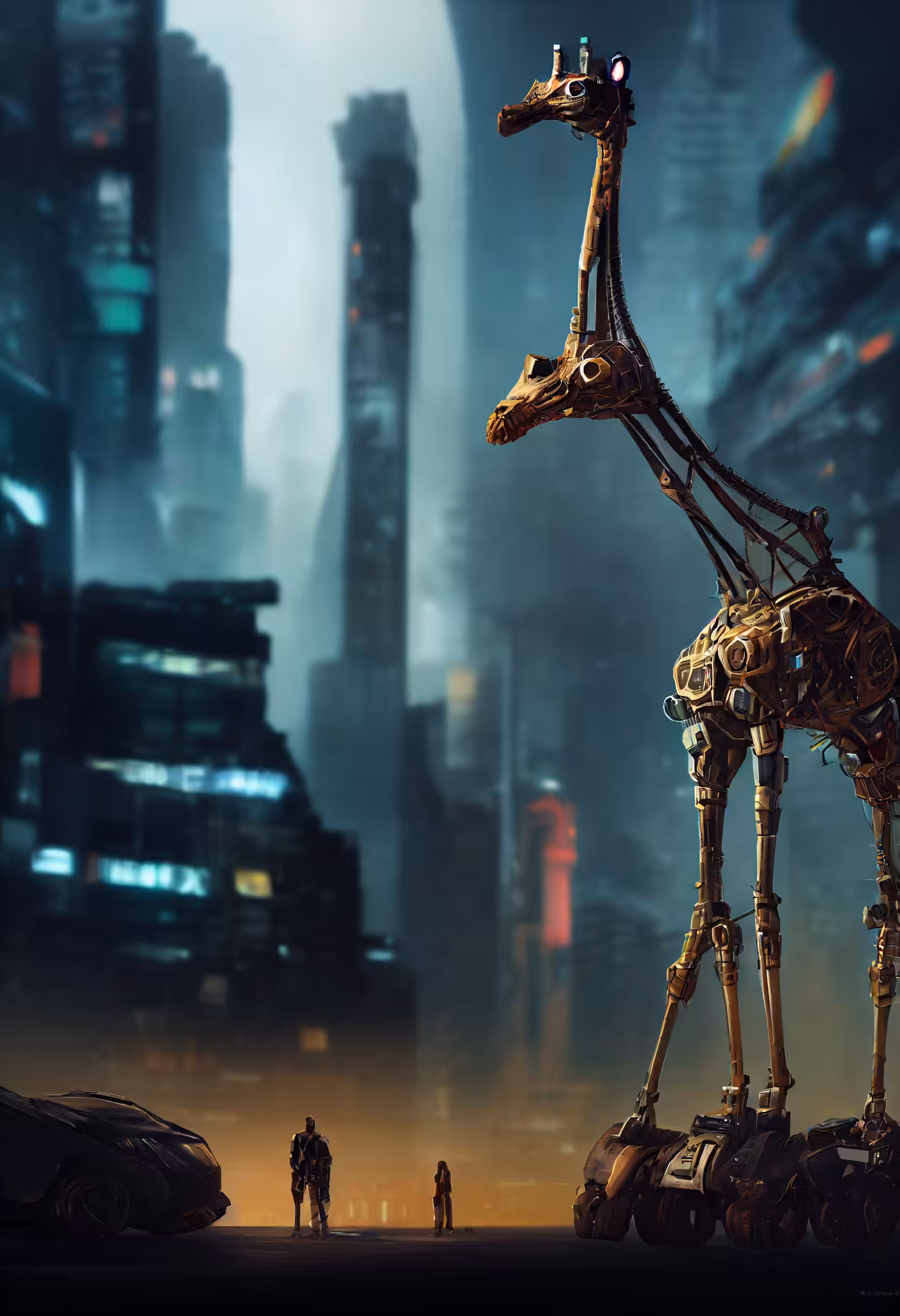 Land of the AI: War Giraffe