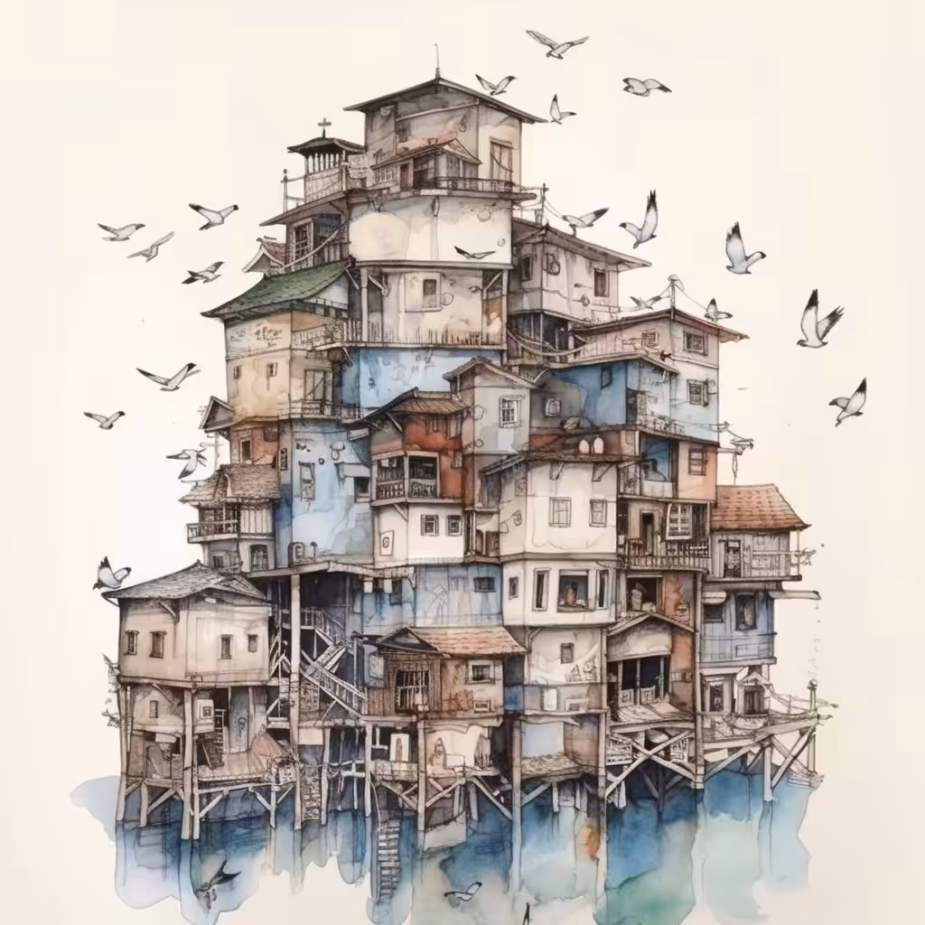 Vertical City by the Sea 