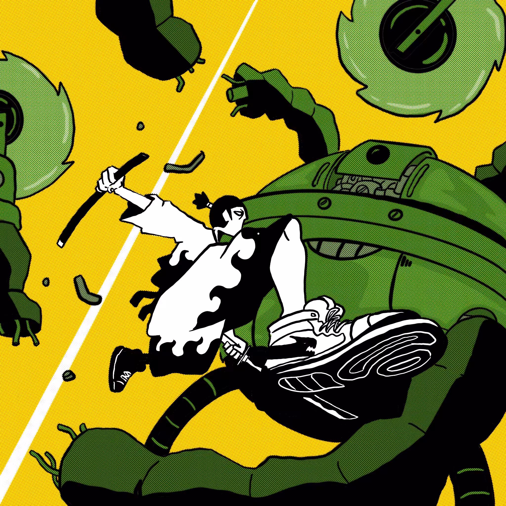 Green Death Mower