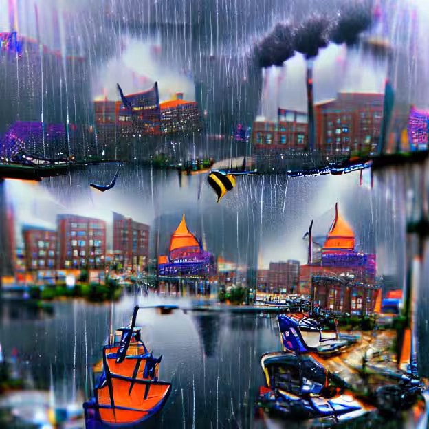 A Rainy Day in Baltimore I