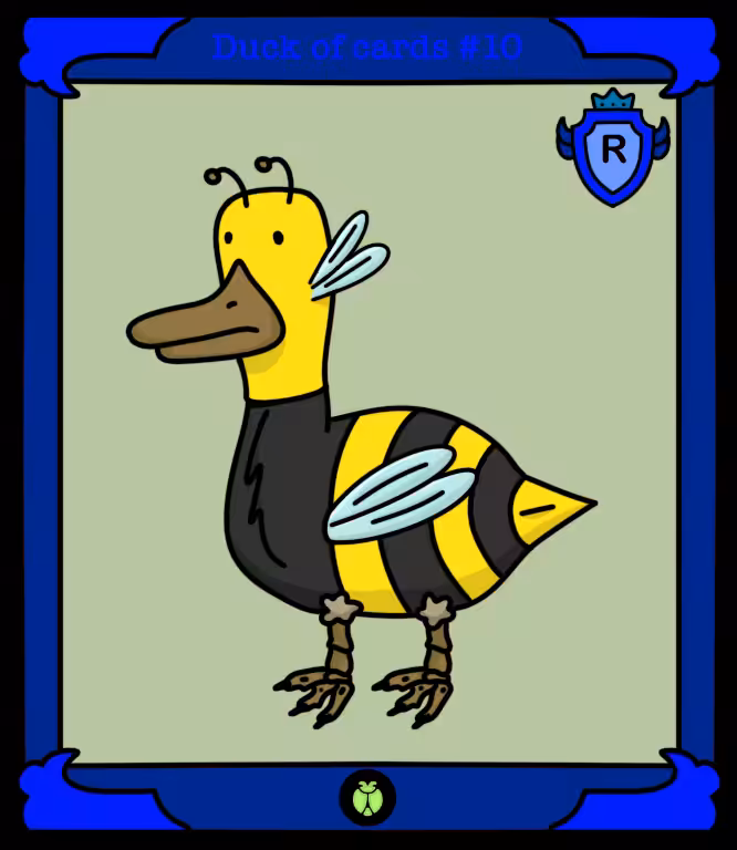 Duck of cards #10