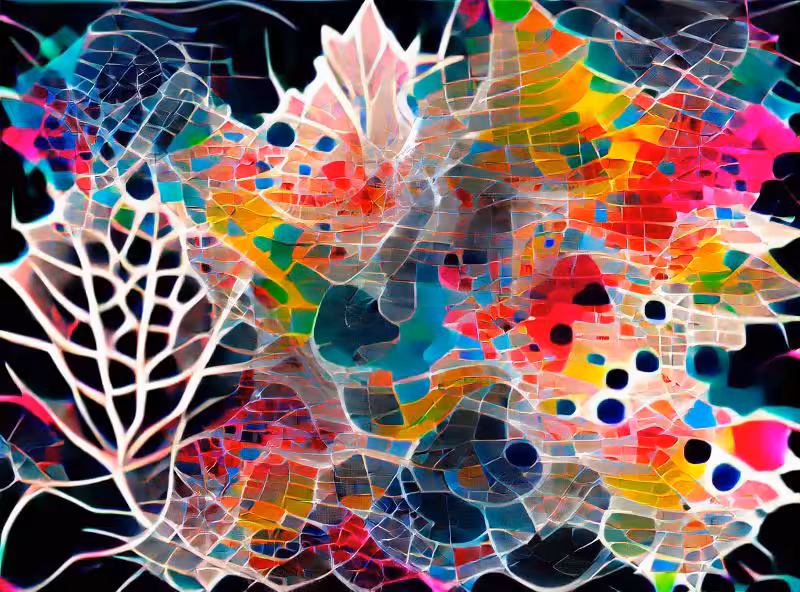 Abraham's First Works: generative art absorbs all forms of content production