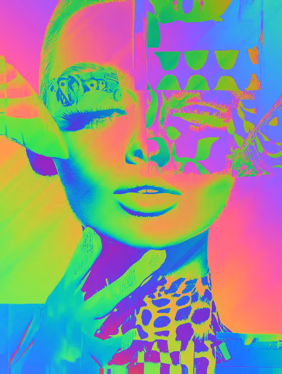 The Happy Valley: Psychoactive Collage Colors