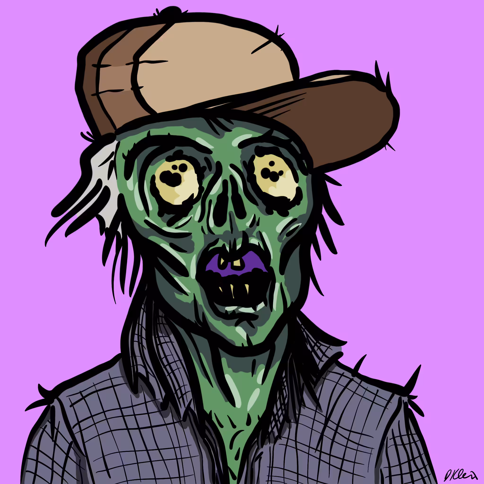 Trucker Cap Zombie