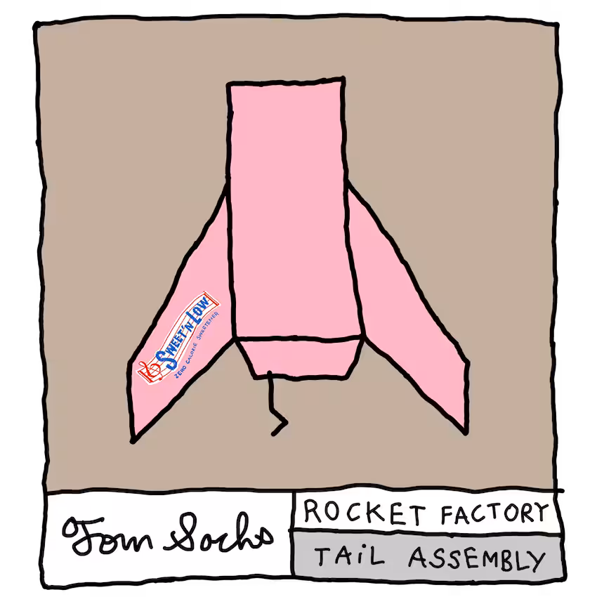 Sweet'N Low Tail Assembly