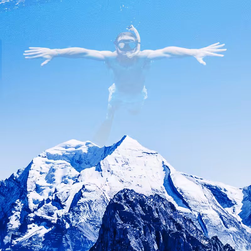 Mountain Underwater #4
