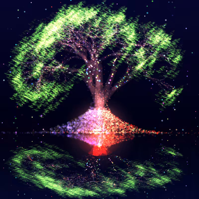 Luminous Tree #13