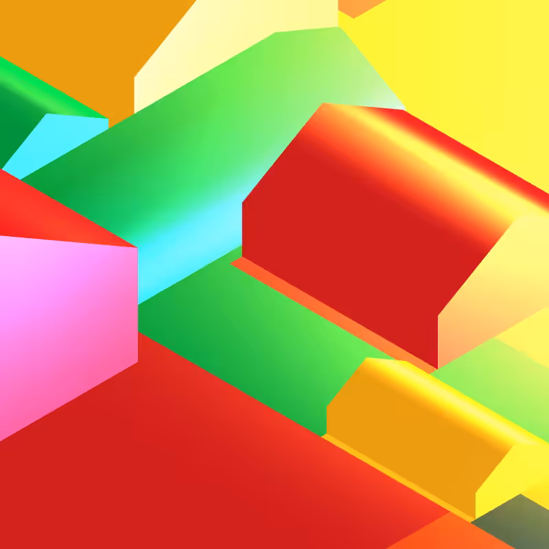 Geometric city #196