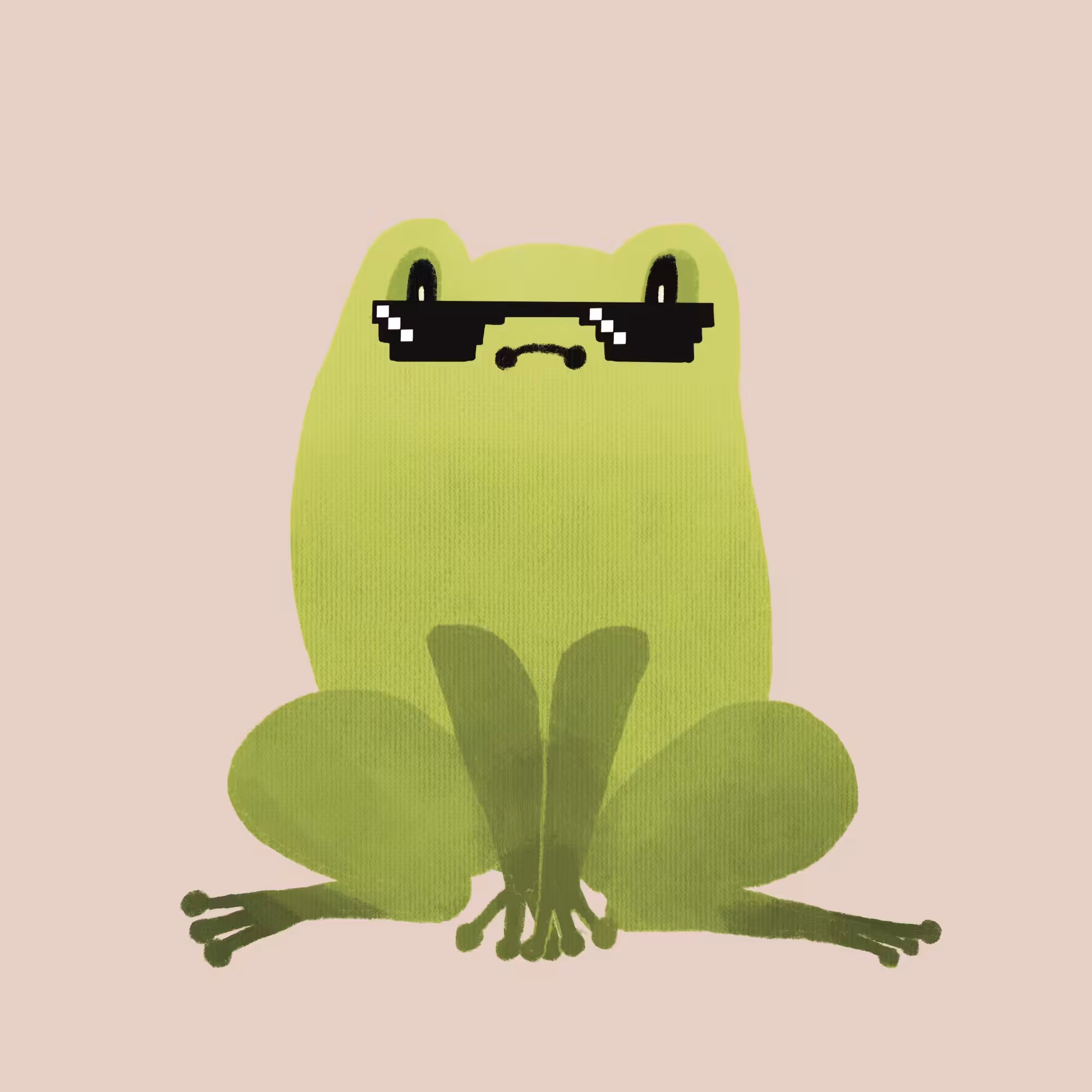 neo green frog