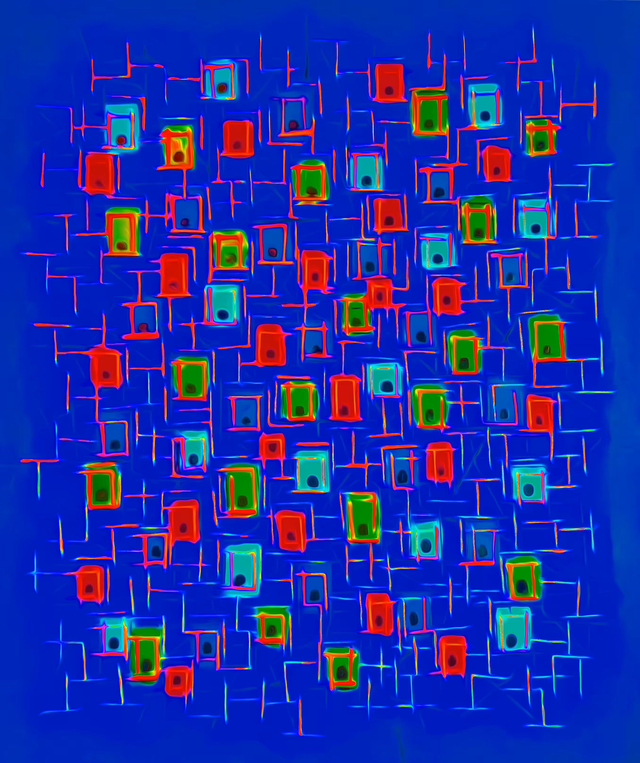 BLUE INTERFERENCE