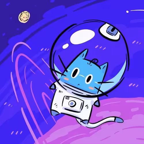Space Cat NFT - [First edition]: Space Cat #002