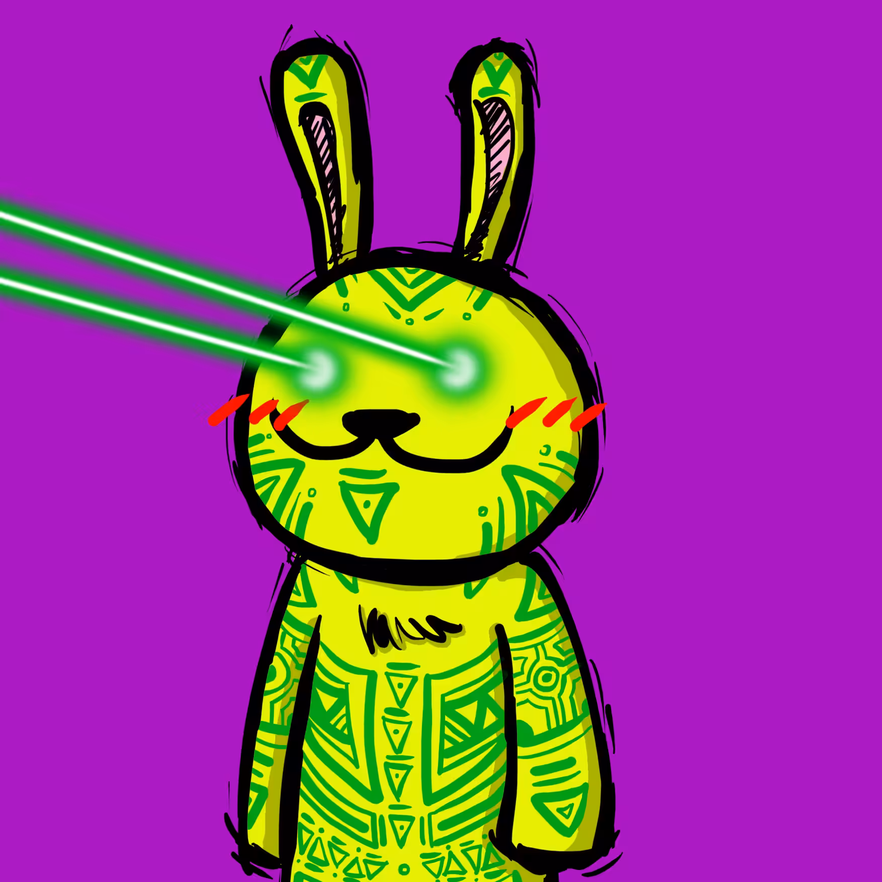 Laser Eyes Bunny