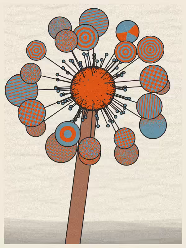 Abstract Dandelion #16