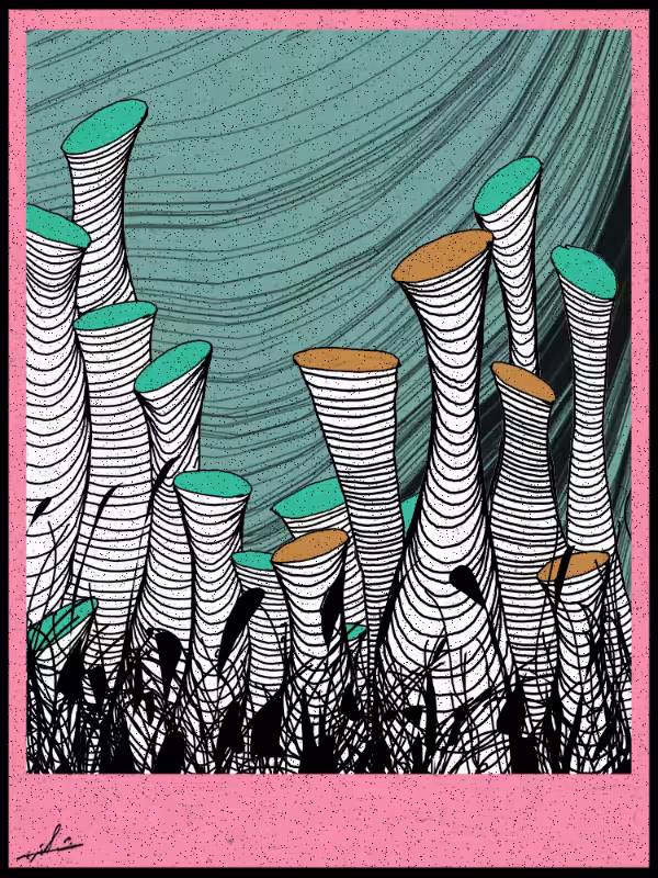 Play with lines #zentangle #4
