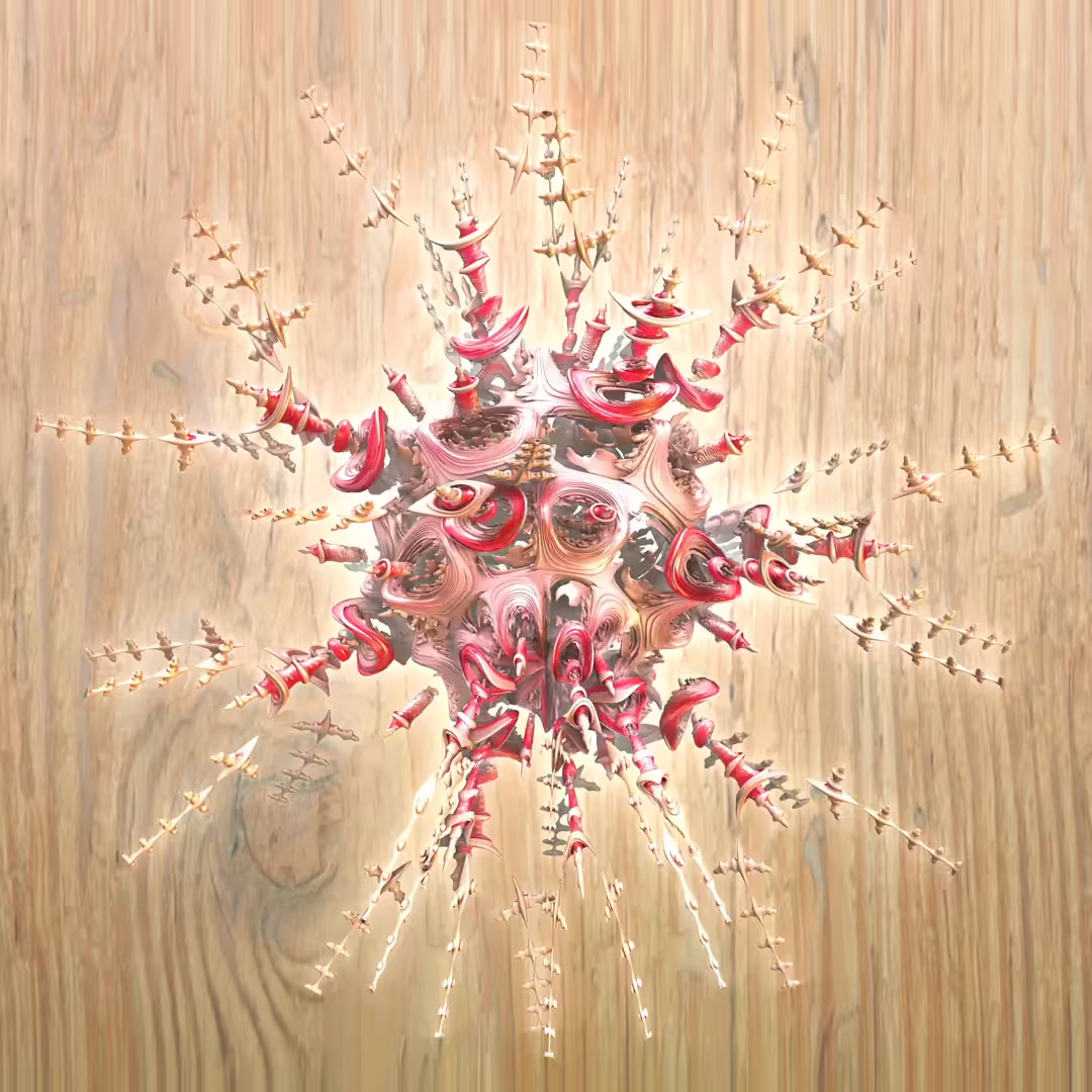 Mandlebulb Animation (Wood Edition)