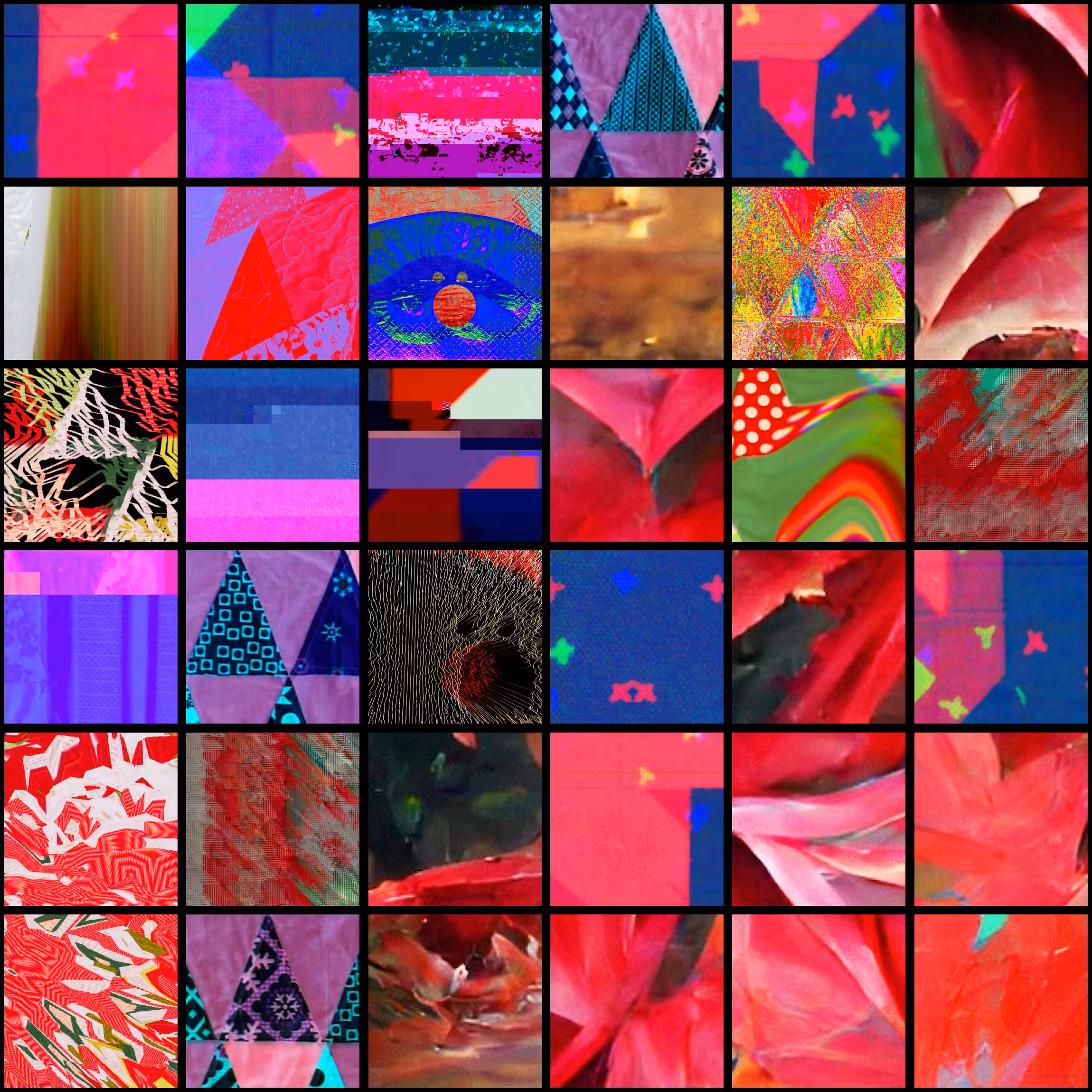 Retired Christmas Glitch Quilt Squares 2021.46