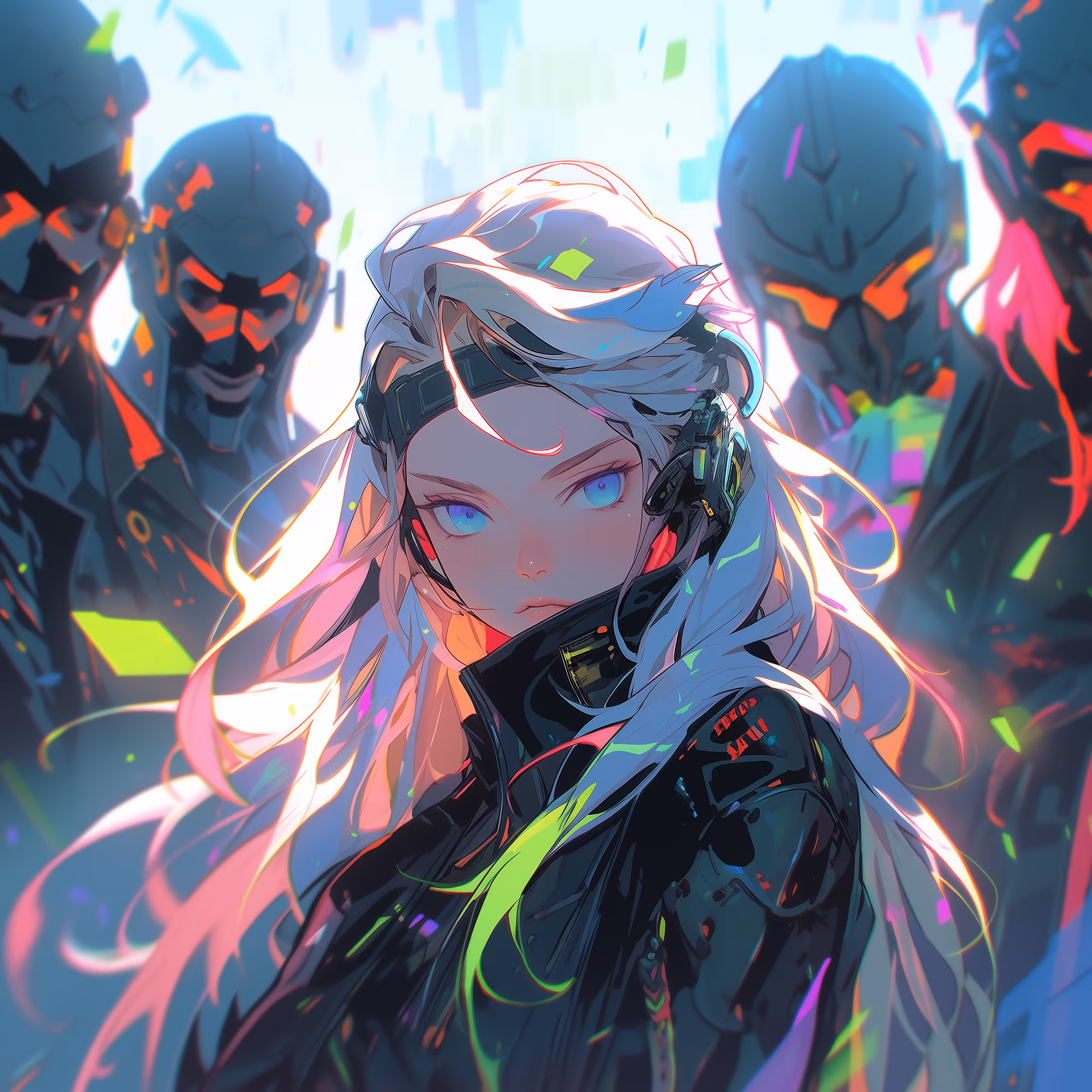 Neon Anime Enigmas: Neon Anime Enigma #01