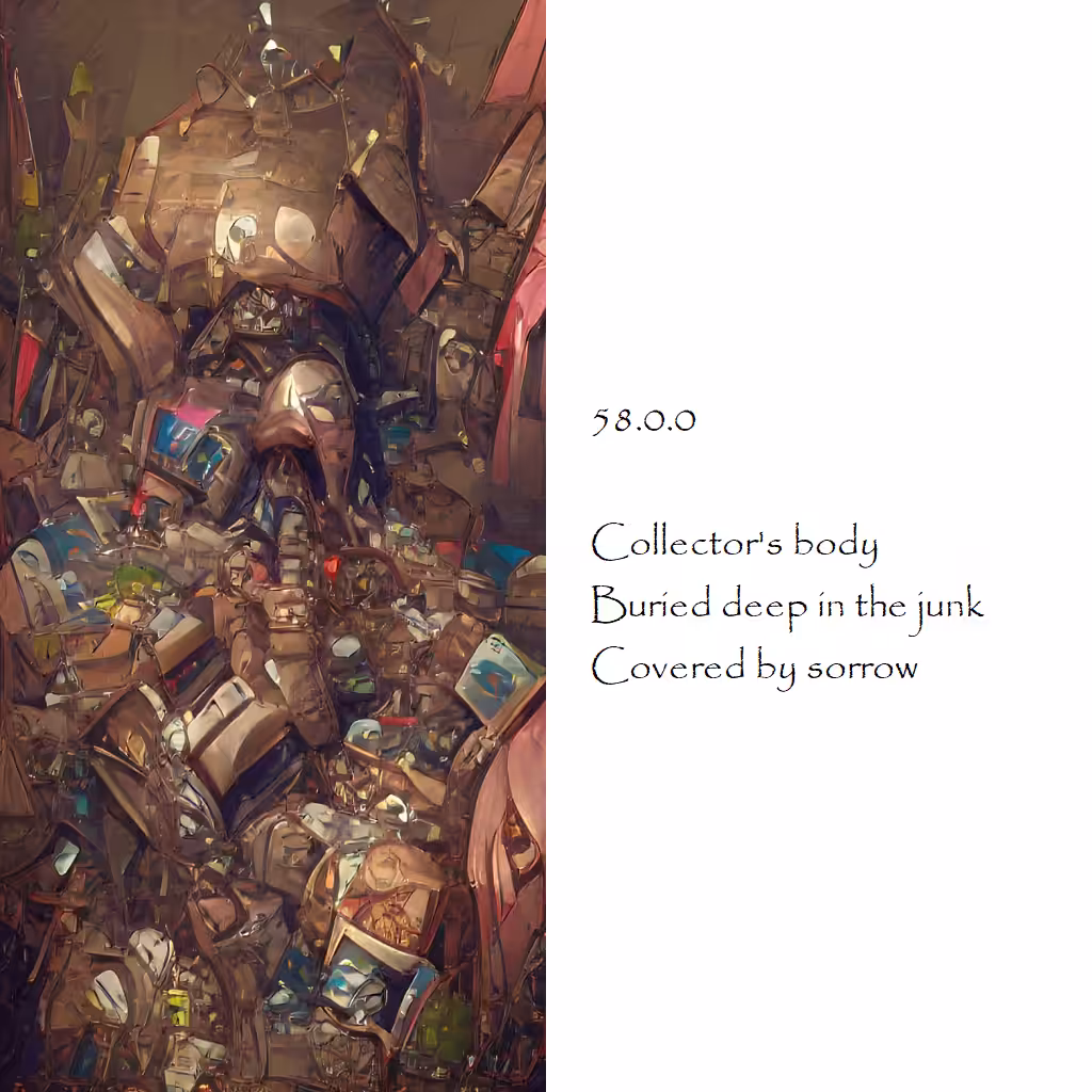 千俳句と俳画 --  1k Haiku and Haiga: Haiku&Haiga_58.0.0