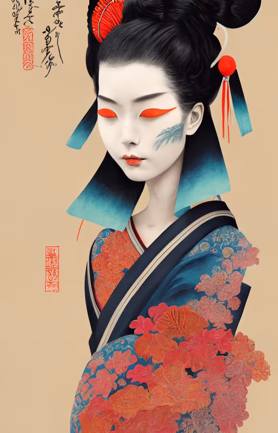 Surreal Japan Geisha 2