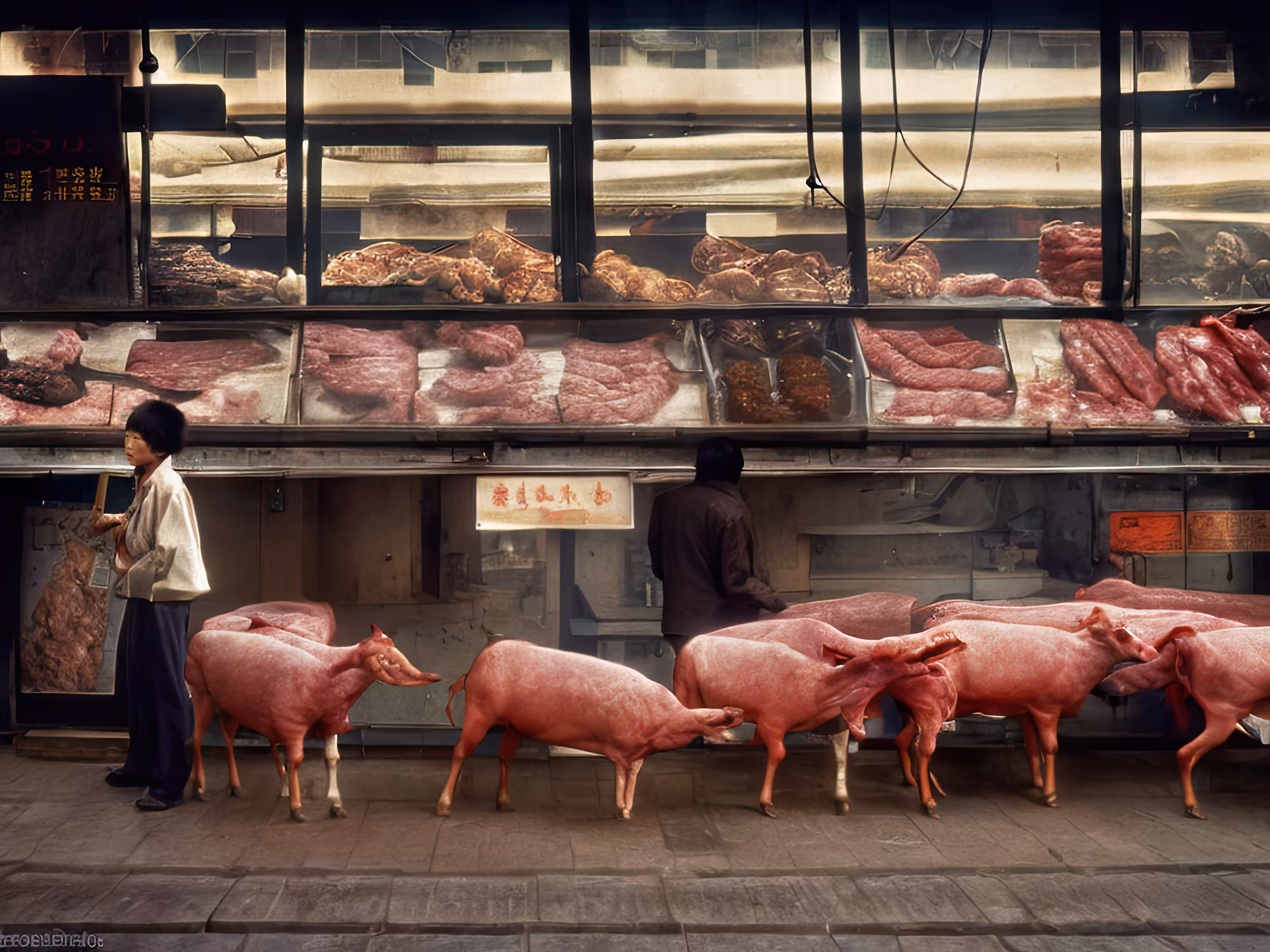 Majang Meat Market