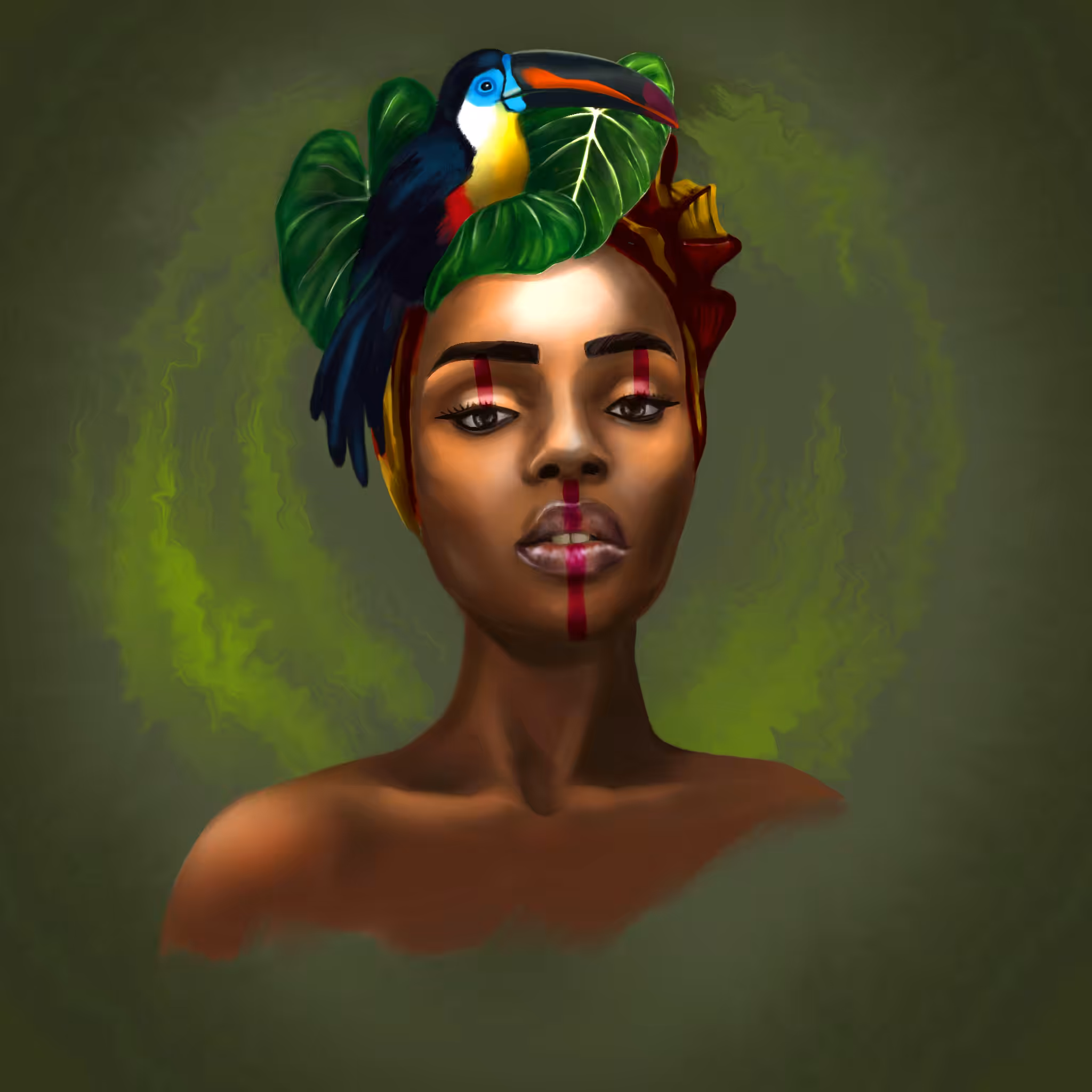 Tropical Black Woman